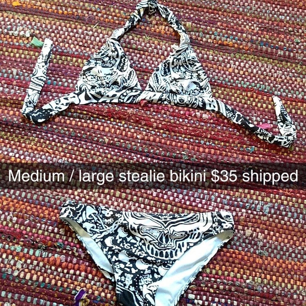 Steal your face stealie grateful dead bikini